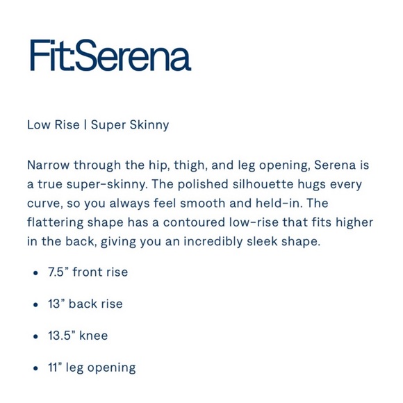 New NWT Mavi Serena Jeans Dark Rinse Wash Size 25 Skinny Slim Flattering - Picture 5 of 5